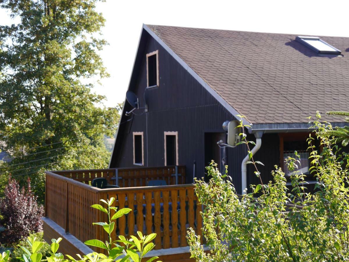 Ferienwohnung Hesse Am Wachberg Saupsdorf Exteriör bild