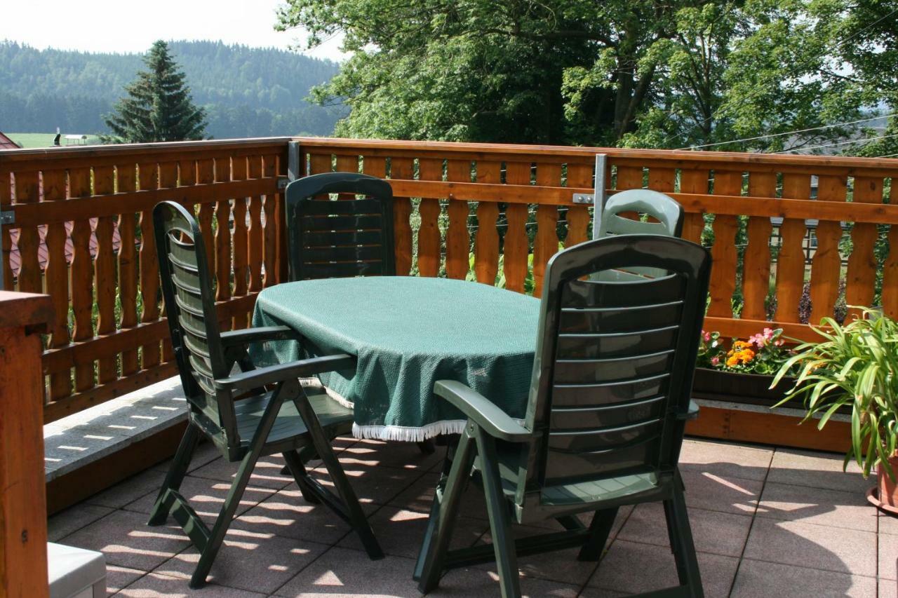 Ferienwohnung Hesse Am Wachberg Saupsdorf Exteriör bild