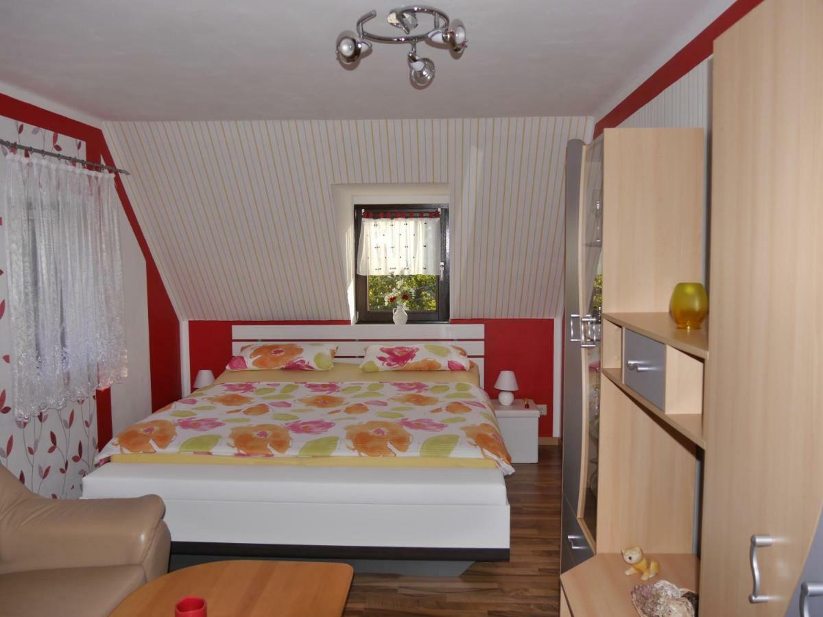 Ferienwohnung Hesse Am Wachberg Saupsdorf Exteriör bild